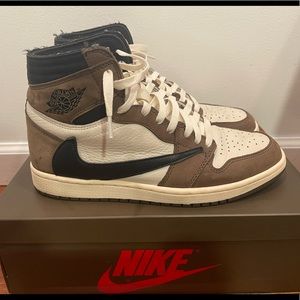 Jordan 1 Travis Scott - 1:1 UA - Mens Size 10.5 (Light Used)